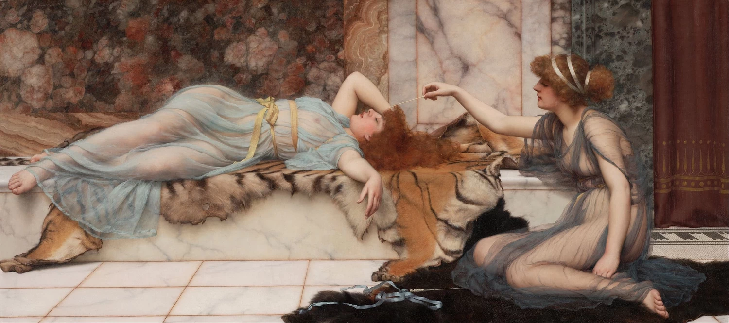 Malizia e riposo, 1895 - J. Paul Getty Museum, Los Angeles